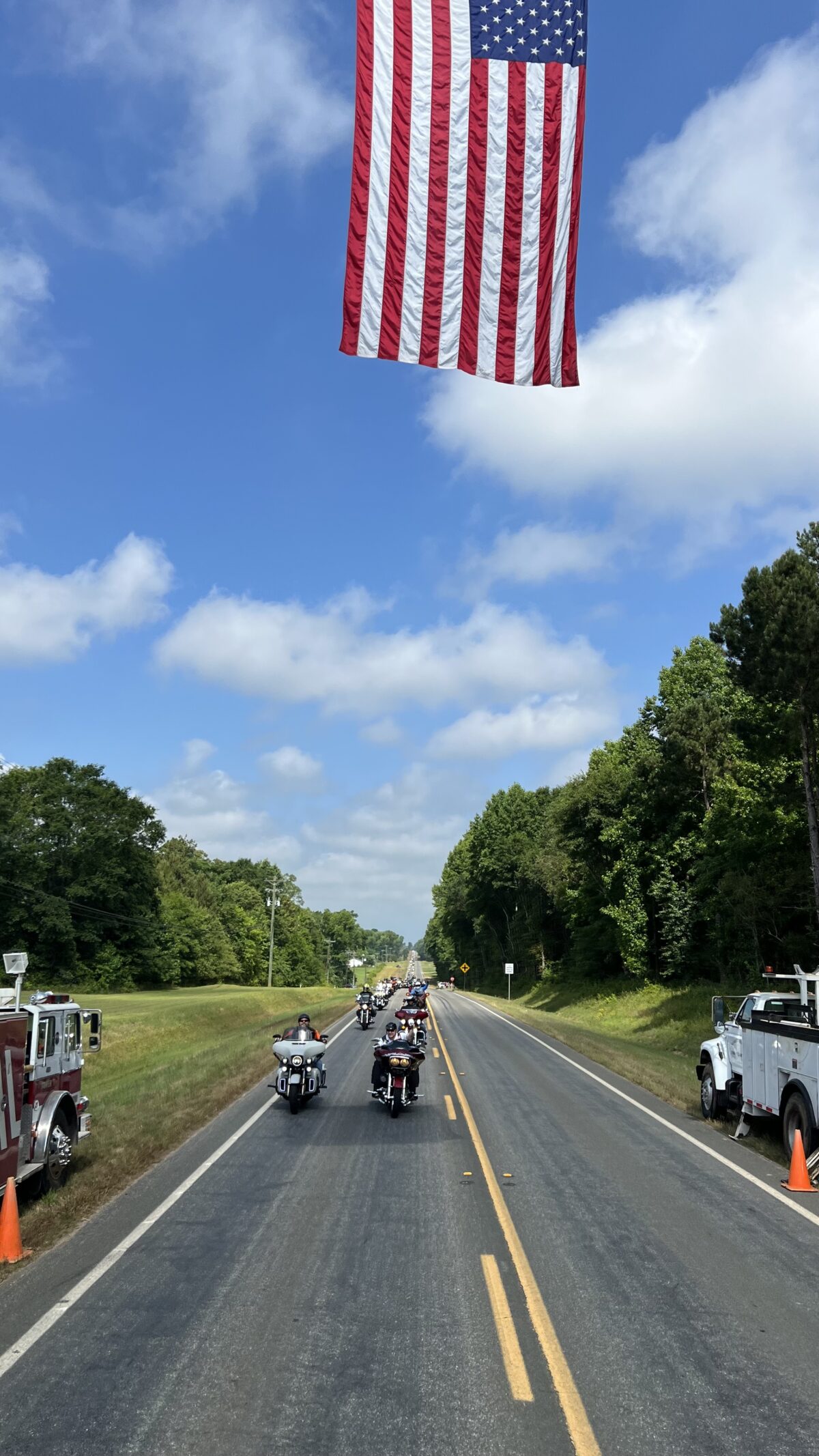 We, the American Legion Riders of Post 233, thank you. We are already