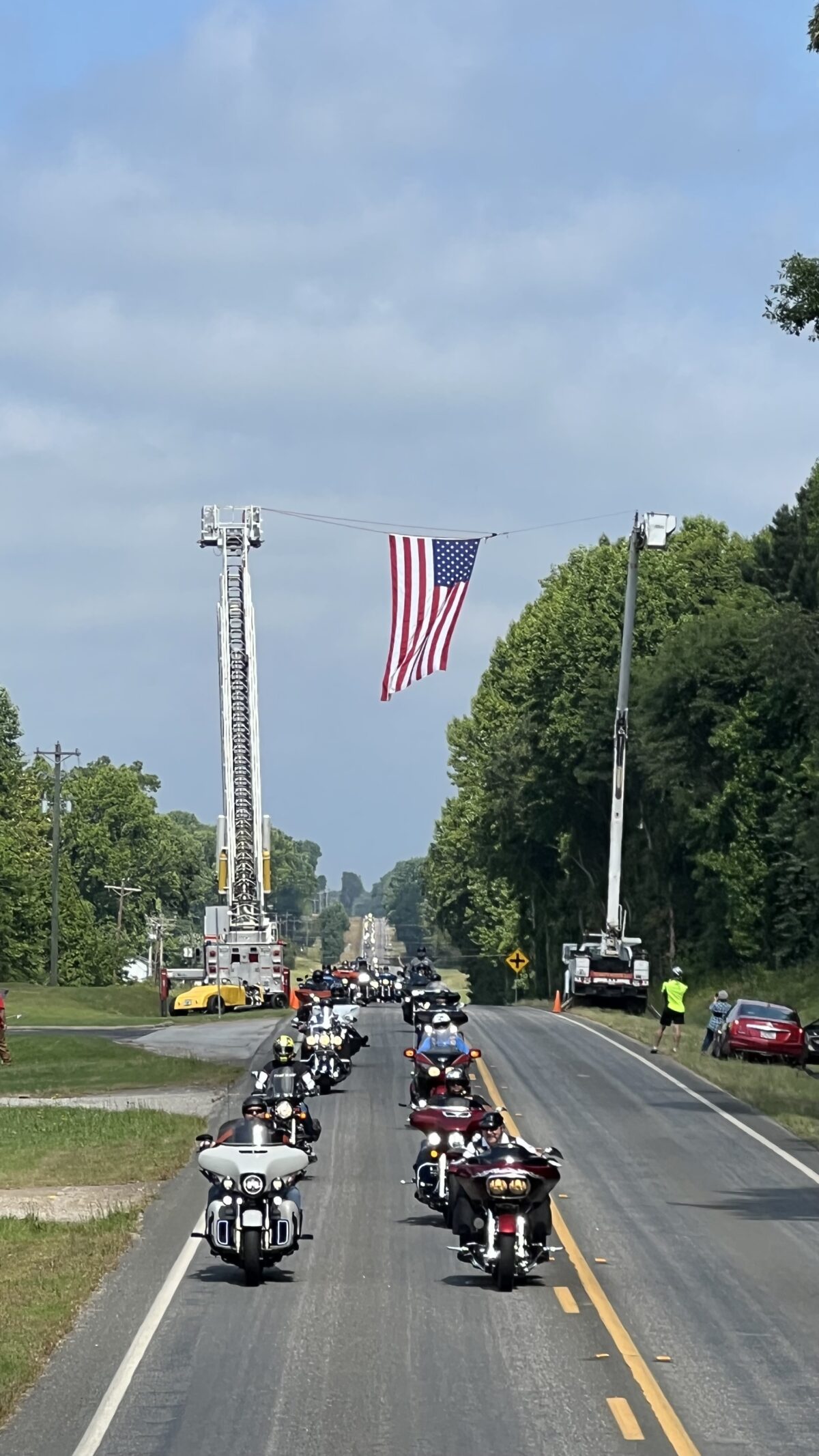 We, the American Legion Riders of Post 233, thank you.